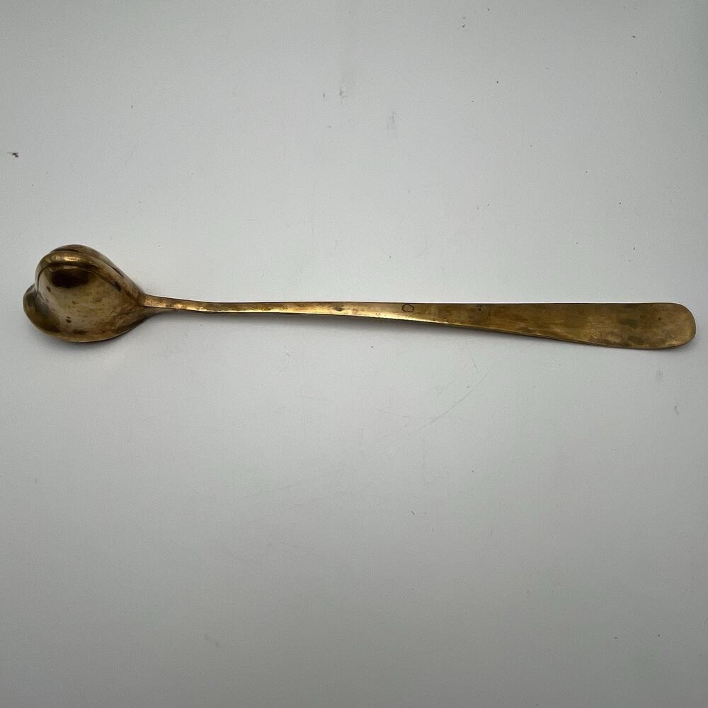 Vintage Solid Brass Candle Snuffer Bell Shape 9” Made In India Cottagecore Decor - Picture 4 of 13